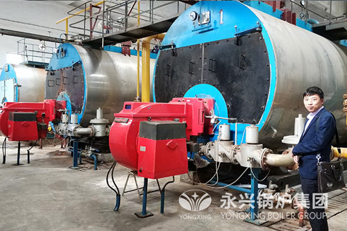 [河南郑州]郑州大学2台10吨燃气热水锅炉维修改造